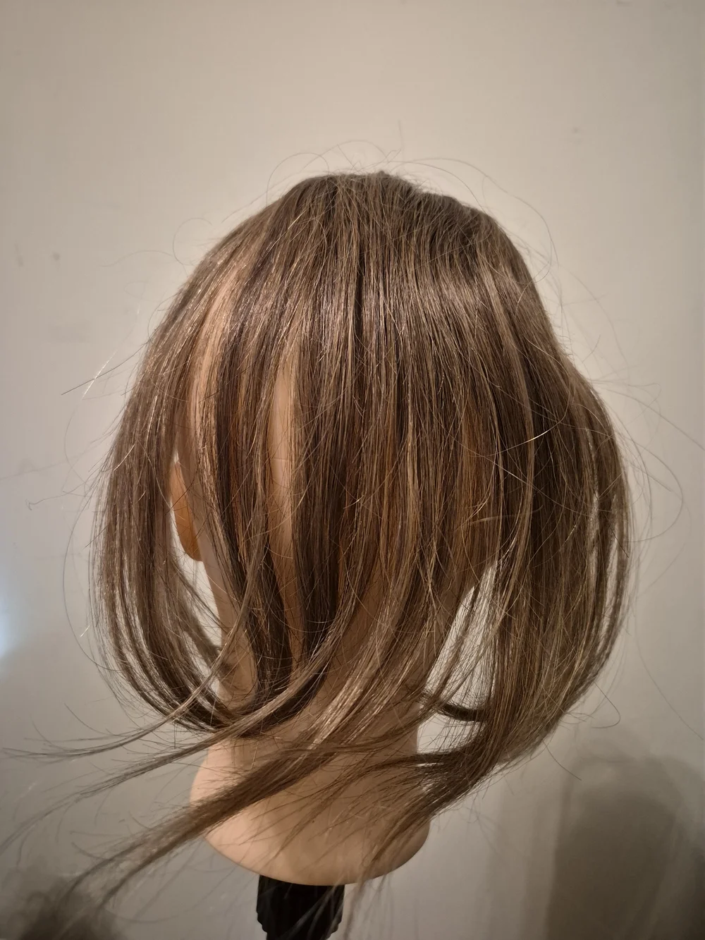 Ash Brown Human Hair Topper